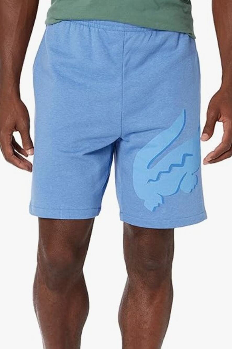 Lacoste Men's Large Summer Croc Shorts Heather Air 3XL